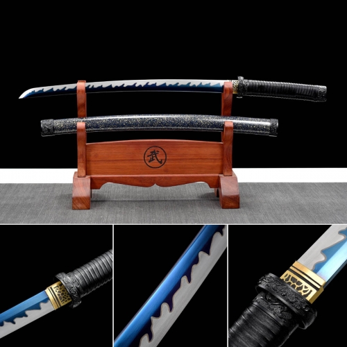 Handmade Anti-Dragon Wakizashi Sword,Japanese samurai sword,Real Wakizashi,High manganese steel