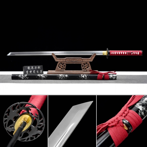 Handmade Ghost Qi Ninjato,Japanese samurai sword,Real Ninjato,High speed steel