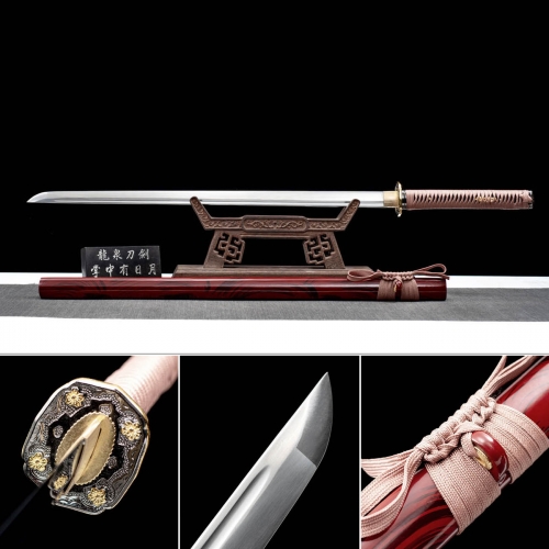 Handmade Cold Plum Ninjato,Japanese samurai sword,Real Ninjato,High-performance manganese steel